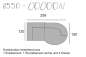 Preview: yoko-home Sofa COCOON - Eckelement und Rundelement rechts mit 4 Kissen