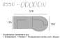 Preview: yoko-home Sofa COCOON - Eckelement, Hocker und Rundelement rechts mit 4 Kissen